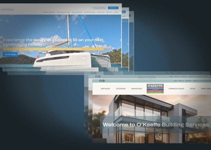 Website design We design and build websites