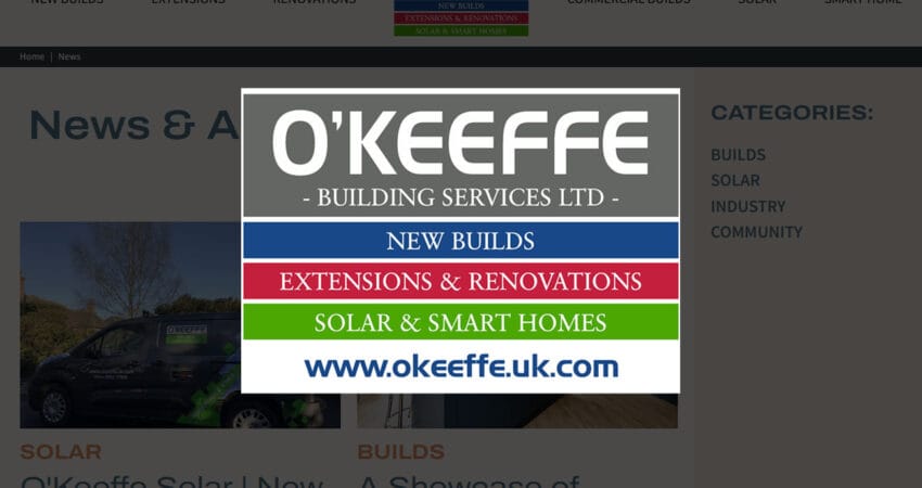 O'Keeffe Blog Case Study